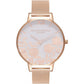 Multicolor Stainless Steel Dress Watch