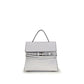 White Calf Leather Bos Taurus Handbag
