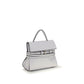 White Calf Leather Bos Taurus Handbag