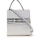 White Calf Leather Bos Taurus Handbag