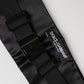Black 100% Silk Women Wide Waist Cummerbund