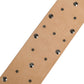 Silver Leather Crystal Metal Buckle Belt