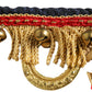 Multicolor Woven Straw Basket Embellished Sicily Bag