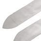 Women White Leather Embellished Wide Waist Cintura Belt