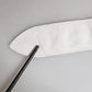 Women White Leather Embellished Wide Waist Cintura Belt