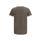 Brown Cotton T-Shirt