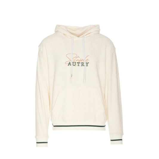 White Cotton Hoodie