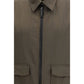 Bicolor Wool Coat