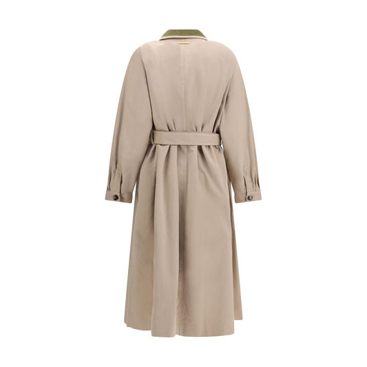 Multicolor Cotton Coat