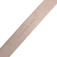 Metallic Beige Leather Silver Metal Buckle Belt