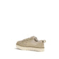 Beige Calf Leather Bos Taurus Low Top Sneakers
