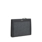 Gray Polyethylene Clutch Bag