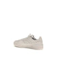Gray Calf Leather Bos Taurus Low Top Sneakers
