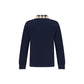 Blue Cotton Polo Shirt