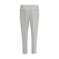 White Linen Casual Pants