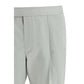 White Linen Casual Pants