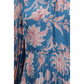Blue Polyester Casual Dress