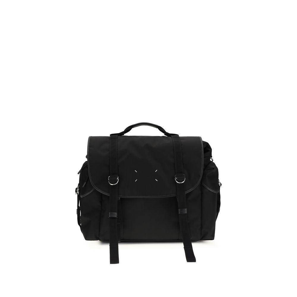 Black Calf Leather Bos Taurus Shoulder Bag
