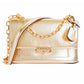 Gold Leather Shoulder Bag