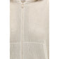Beige Cotton Hoodie