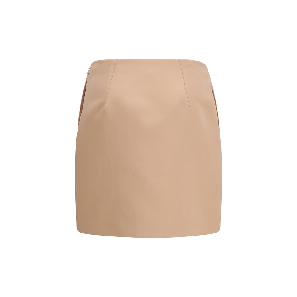 Multicolor Polyester Mini Skirt