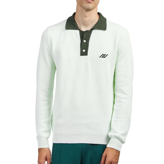 Bicolor Cotton Polo Shirt