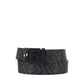 Black Calf Leather Bos Taurus Regular Belt