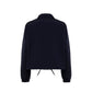 Blue Polyester Shell Jacket