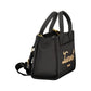 Black Cotton Women Handbag