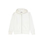 White Cotton Hoodie