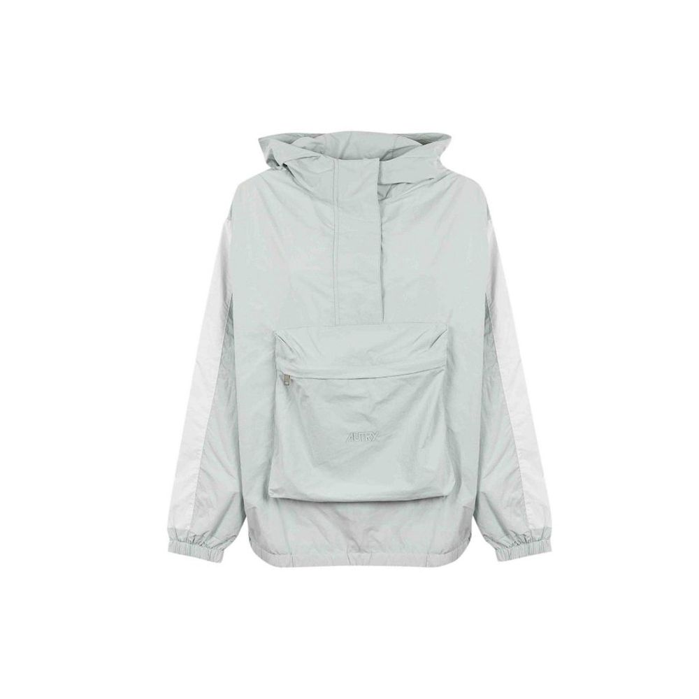 Blue Nylon Shell Jacket