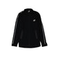 Black Elastane Shell Jacket