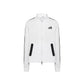 White Elastane Shell Jacket