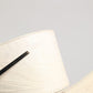 Off White Waxed Cotton Wide Fashion Waistband Belt