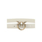 White Calf Leather Bos Taurus Regular Belt