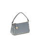 Blue Calf Leather Bos Taurus Shoulder Bag