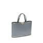 Blue Calf Leather Bos Taurus Shoulder Bag