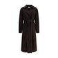 Brown Lamb Leather Coat