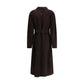 Brown Lamb Leather Coat