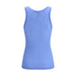 Blue Wool Oves Aries Sleeveles T-Shirt