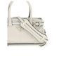 White Calf Leather Bos Taurus Handbag