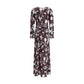 Multicolor Viscose Casual Dress