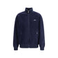 Blue Polyamide Full-Length Jacket