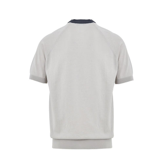 Beige Cotton T-Shirt