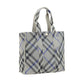 Gray Fabric Shoulder Bag