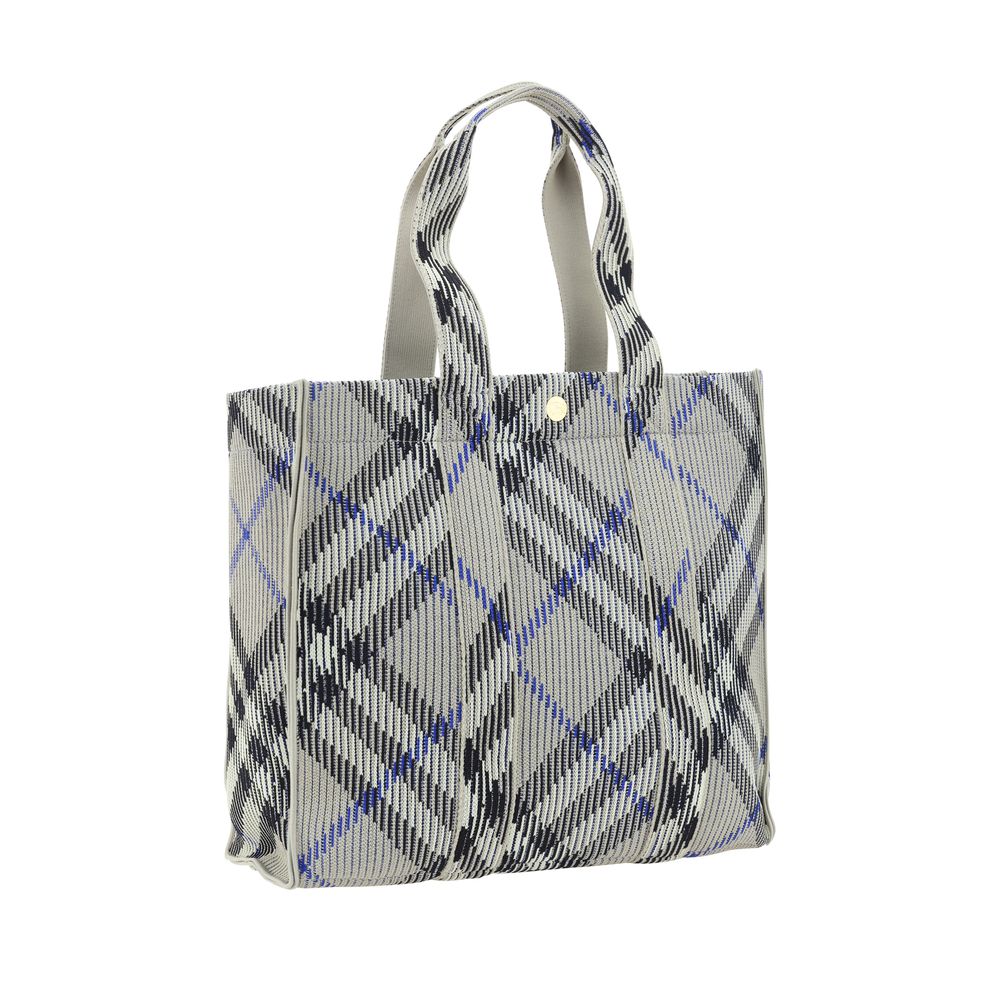 Gray Fabric Shoulder Bag
