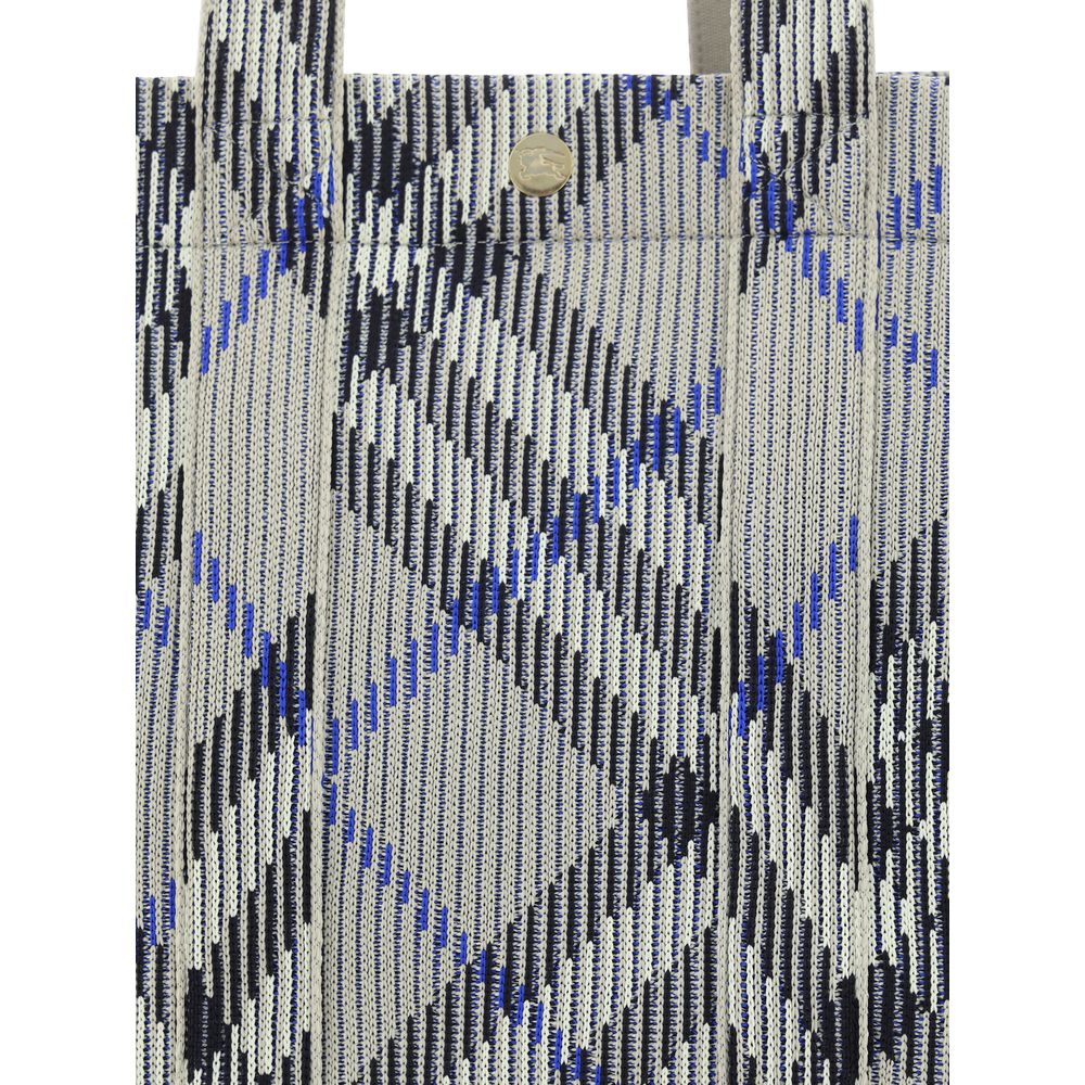 Gray Fabric Shoulder Bag