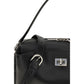 Black Calf Leather Bos Taurus Shoulder Bag