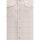 White Cashmere Pattern Shirt