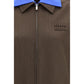 Brown Fleece Wool Bomber